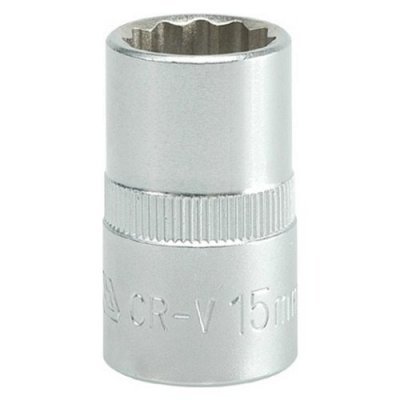 Yato Nástrčná hlavice dvanáctihran 15mm YT-1277