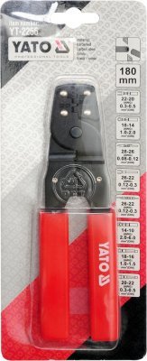 Yato Kleště konektorové 180 mm YT-2256