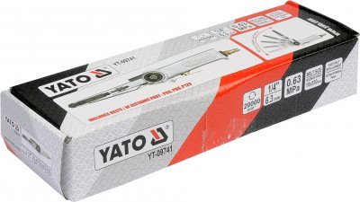 Yato Pneumatická pásová bruska 10x330mm (rozměr pásu) YT-09741