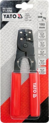 Yato Kleště konektorové 180 mm YT-2255