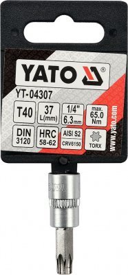 Yato Bit 1/4" torx T40 YT-04307