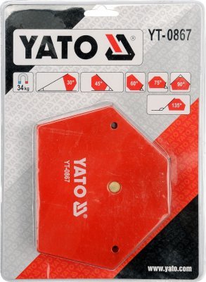 Yato Úhelník magnetický ke svařování 34 kg YT-0867