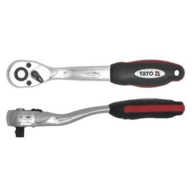 Yato Ráčna 1/4" 145 mm vyhnutá YT-0316