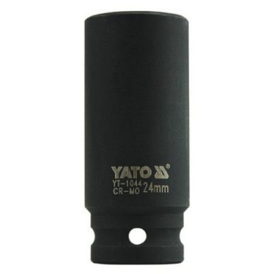 Yato Nástrčná hlavice rázová šestihran hluboká 24mm CrMo YT-1044