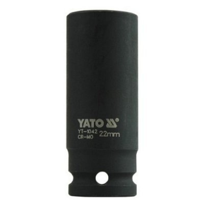 Yato Nástrčná hlavice šestihran rázová hluboká 22mm CrMo YT-1042
