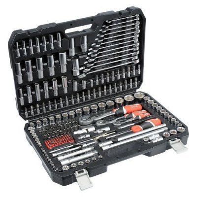 Yato Gola sada 1/2", 3/8", 1/4" + příslušenství 216 ks YT-38841