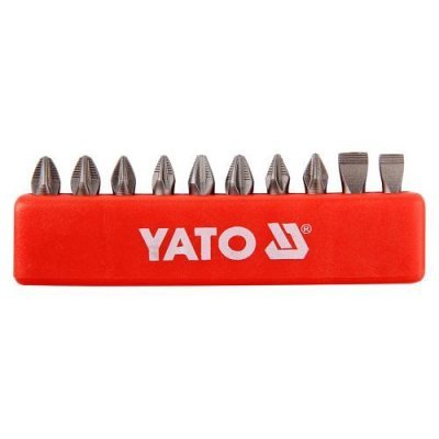 Yato Sada bitů 1/4" 25 mm NON-SLIP 10 ks YT-0482