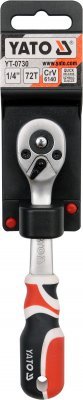 Yato Ráčna 1/4" 155 mm vyhnutá YT-0730