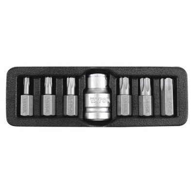 Yato Sada bitů 7 ks TORX s otvorem YT-0416