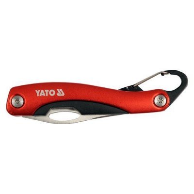 Yato Nůž kapesní s karabinou čepel Bowie YT-76050