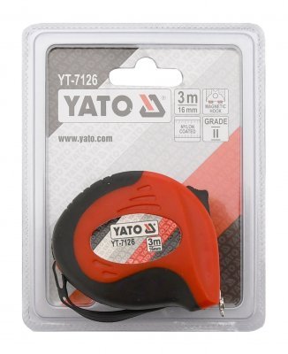Yato Metr svinovací 3 m x 16 mm YT-7126