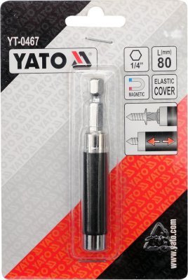 Yato Držák do vrtačky 1/4" 80 mm magnetický YT-0467