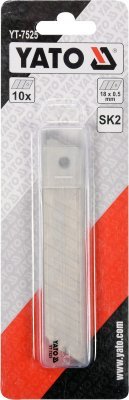 Yato Ostří lomené náhradní 18 x 0,4mm 10 ks YT-7525