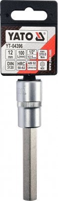 Yato Nástavec prodloužený 1/2" bit Imbus H12 YT-04396