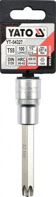 Yato Nástavec prodloužený 1/2" bit Torx T55 YT-04327