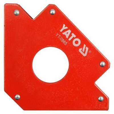Yato Úhelník magnetický ke svařování 34 kg s otvorem YT-0865