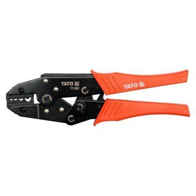 Yato Kleště konektorové 230mm, 22-8(AWG), 1,5-10,00mm2 YT-2297