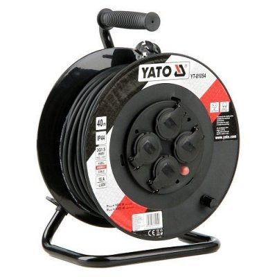 Yato Prodlužovák bubnový 4zásuvky IP44 16A 40 m YT-81054