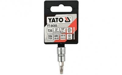 Yato Bit 1/4" Torx T25 YT-04305