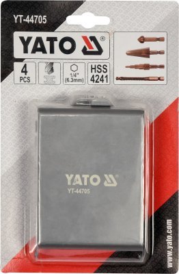 Yato Sada 4ks univerzálních fréz 1/4" YT-44705