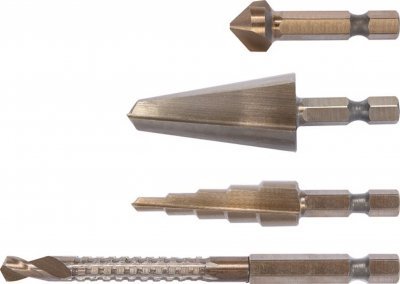 Yato Sada 4ks univerzálních fréz 1/4" YT-44705