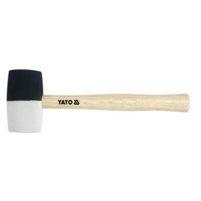 Yato Palička gumová 340 g černobílá YT-4601
