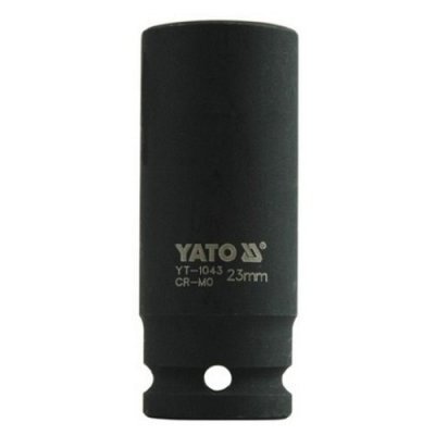 Yato Nástrčná hlavice šestihran rázová hluboká 23mm CrMo YT-1043
