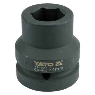 Yato Nástrčná hlavice šestihran 24mm CrMo YT-1180