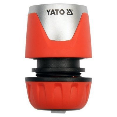 Yato Rychlospojka hadicová 1/2", ABS plast, 12,5mm, STOP ventil YT-99803