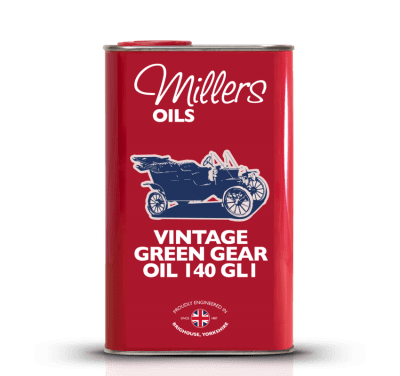 Millers Oils Vintage Green Gear Oil 140 GL1 1L
