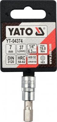 Yato Bit 1/4" imbus H7 YT-04374