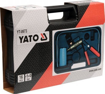 Yato Podtlaková pumpa s příslušenstvím YT-0673