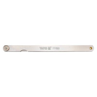 Yato Měrka na spáry 200 x 12,8 mm 14 ks YT-7223
