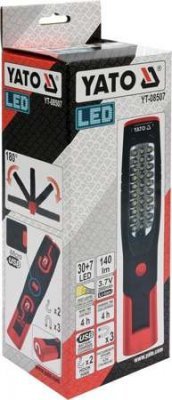 Yato Lampa montážní 30/7 LED, bezpřívodová, 3,6V Ni-MH YT-08507