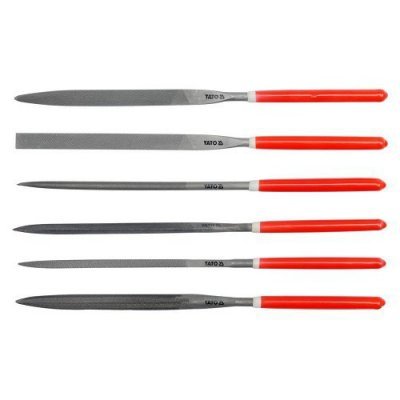 Yato Sada pilníků jehlových 4 x 160 mm 6 ks YT-6161