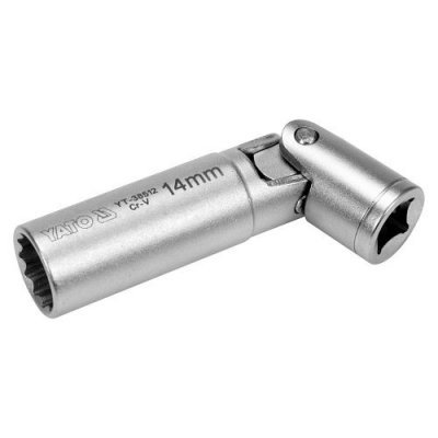Yato Nástavec na svíčky s kloubem 3/8" 14 mm YT-38512