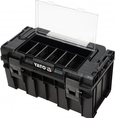 Yato Box na nářadí plastový s organizérem 450x260x240mm YT-09183