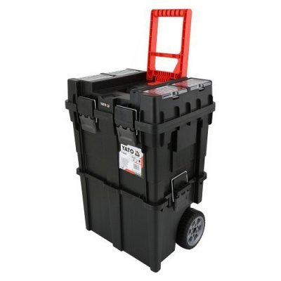 Yato Vozík na nářadí pojízdný plastový, 2 sekce YT-09160