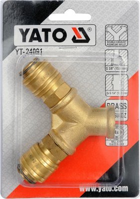 Yato Rychlospojka 1/4"(M) X 1/4"(F) L=44mm YT-24091