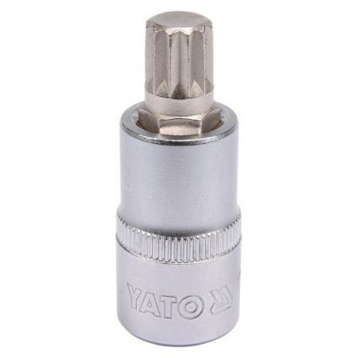 Yato Nástavec 1/2" bit vícezubý M12 55 mm YT-04344