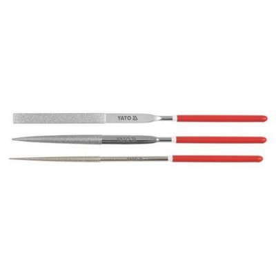 Yato Sada pilníků jehlových diamantových 3 x 140 mm 3 ks YT-6143