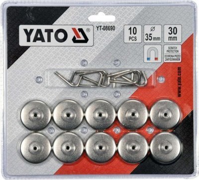 Yato Sada magnetických háčků 10Ks YT-08690