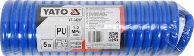 Yato Spirálová hadice 8mm x 12mm x 5m YT-24207
