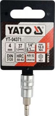 Yato Nástavec 1/4" bit imbus H4 YT-04371