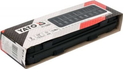 Yato Sada rázových nástrčných hlavice Ribe 9ks YT-10681
