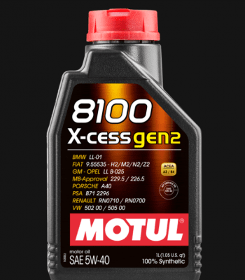 Motul 8100 X-CESS GEN2 5W-40 1L