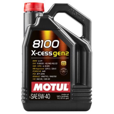 Motul 8100 X-CESS GEN2 5W-40 5L