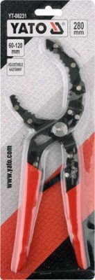 Yato Samonastavovací kleště na olejové filtry 60-120mm YT-08231