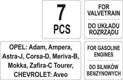 Yato Sada nářadí na rozvody Opel, Chevrolet YT-06009