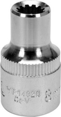 Yato Nástrčná hlavice tisícihran 8mm YT-14820